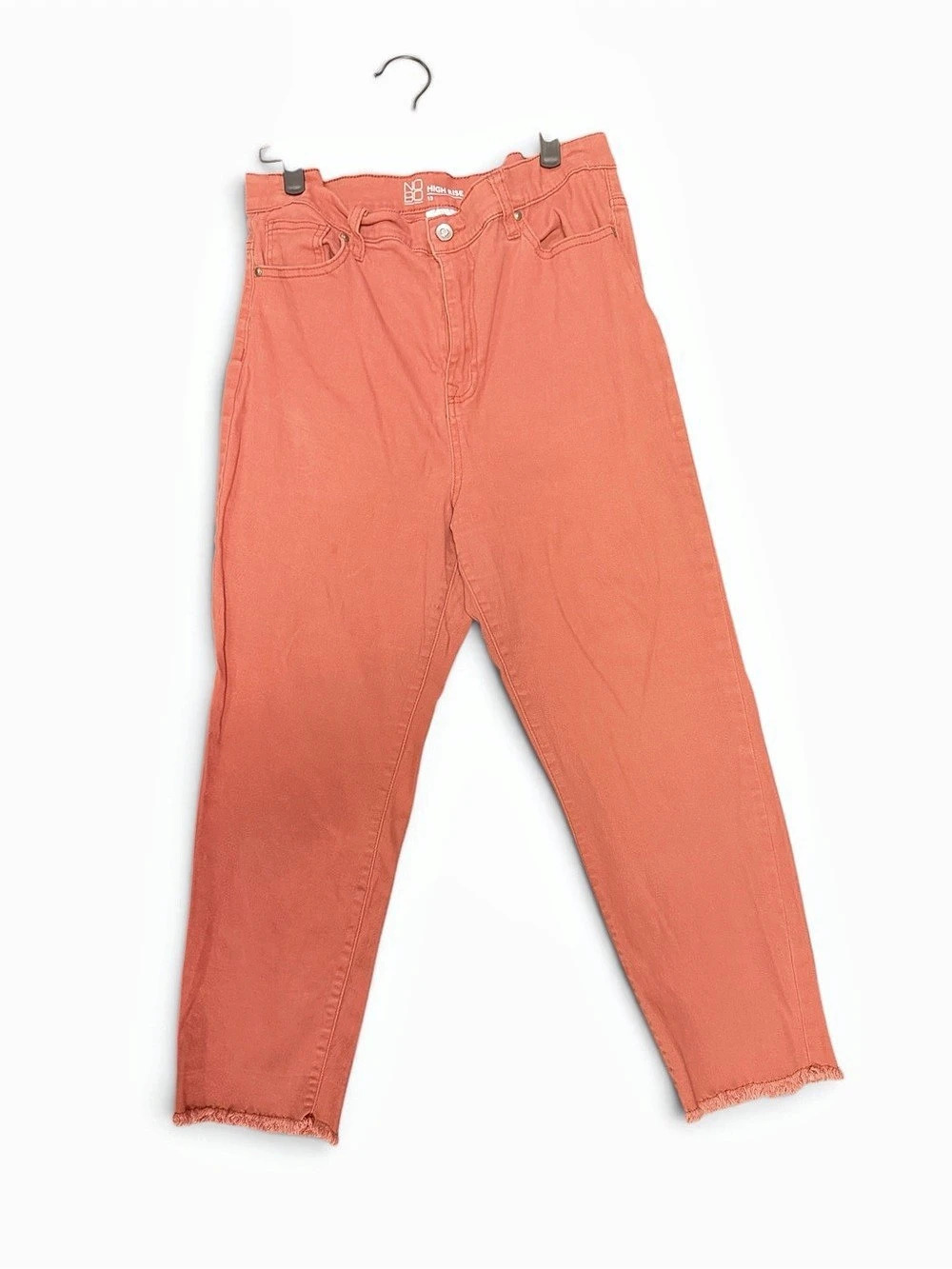 No Boundaries High Rise Jeans in Orange Waist 13 Like New